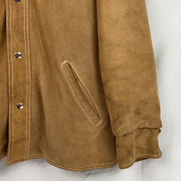 Vintage Sears Leather Shop Men’s Suede Jacket 38R - Picture 5 of 12